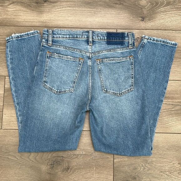 Abercrombie & Fitch The Skinny High Rise Stretch Blue Jeans Size 25 - Picture 6 of 12